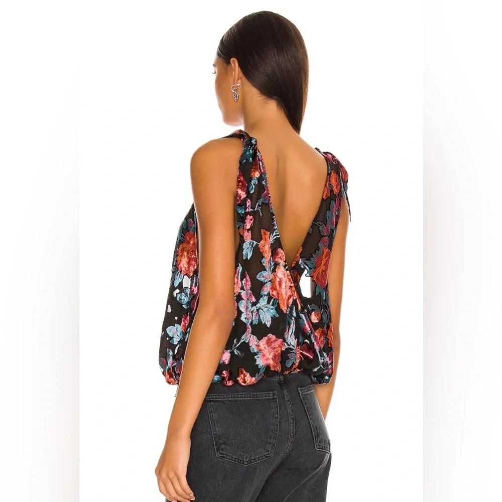 Free People Tied To You Tank-Dark Combo